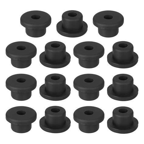 Uxcell Pack Id Drill Hole Rubber Grommets Top Hat