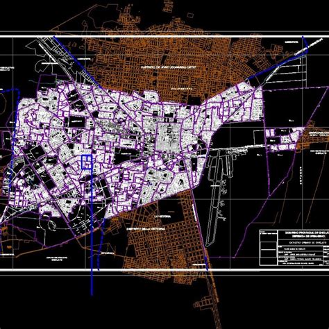 Cadastral Plan Chiclayo Dwg Plan For Autocad Designs Cad