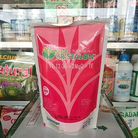 Jual Neo Kristalon Buah Pupuk Soluble Kemasan 400 Gram Shopee Indonesia