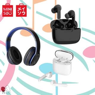 Miniso Wireless Earphones Headphones Headset Tws Earphones W A