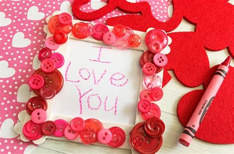 Valentine Popsicle Stick Craft Craft Create Cook