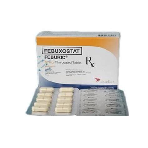 Feburic Febuxostat 80mg Tablet X 1 Xalmeds