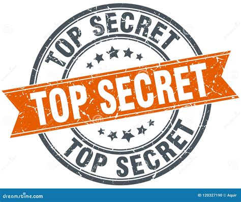 Top Secret Stamp Stock Vector Illustration Of Seal 120327190
