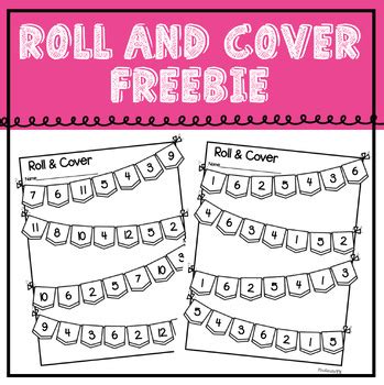 Roll and Cover Freebie by MrsHensleeTX | TPT