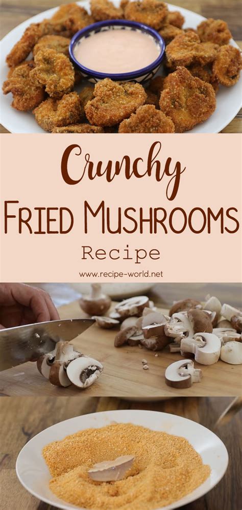 Deep Fried Mushrooms Breaded Mushrooms Stuffed Mushrooms How To Eat