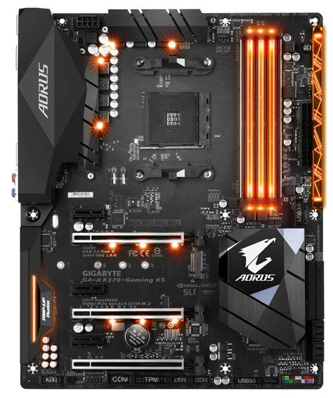 Тест и обзор материнской платы Gigabyte Aorus GA AX370 Gaming 5 ichip ru