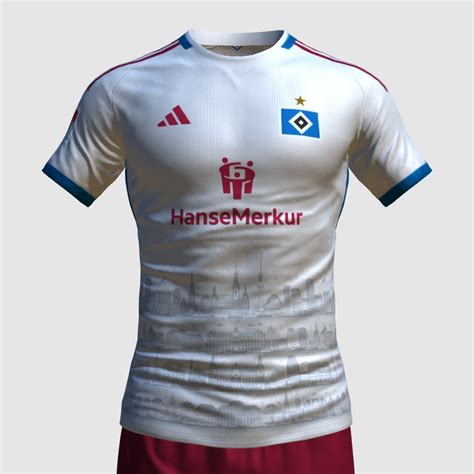 Hamburger Sv Home Kit Concept Fifa 23 Kit Creator Showcase