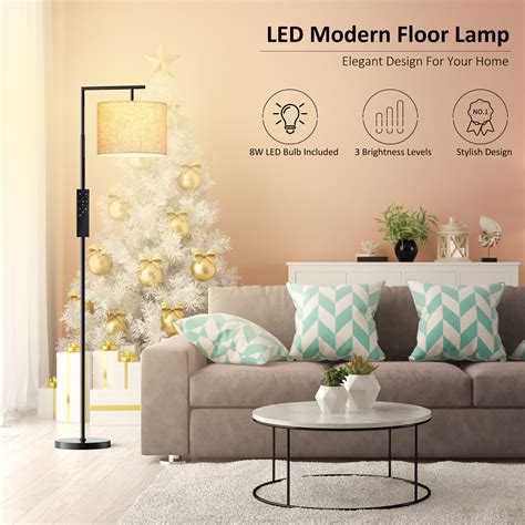 Lamp Depot 67 Rgbw Arc Floor Lamp For Living Room Modern Led Reading