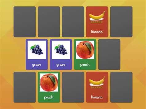 Encuentra Los Pares Correctos Aprende Y Diviertete Matching Pairs