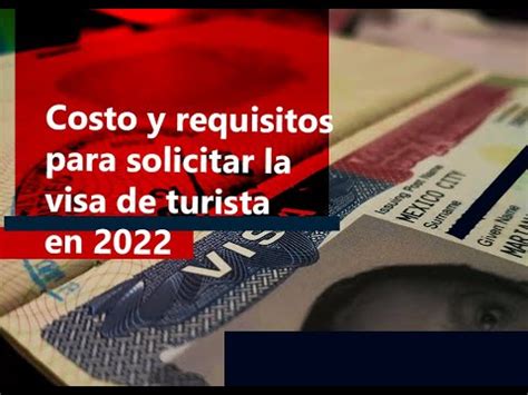 Costo Y Requisitos Para Solicitar La Visa Americana De Turista En 2022