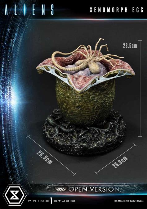 Prime 1 Studio Xenomorph Egg Statue Open Version Aliens Limited