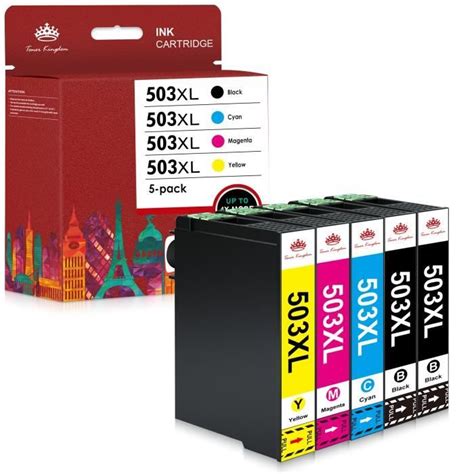 Cartouches D Encre Toner Kingdom Xl Compatible Avec Epson Xl