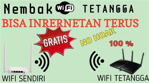 Cara Nembak Wifi Tetangga Menggunakan Tenda N301 Bagi Pemula YouTube