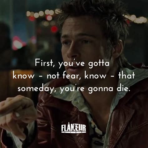 Tyler Durden Quotes No Fear