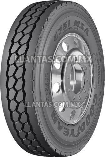 Goodyear G Msa R K Pr Bsw Llantas Mx