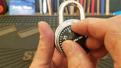 How To Open A Padlock Forgotten Combination