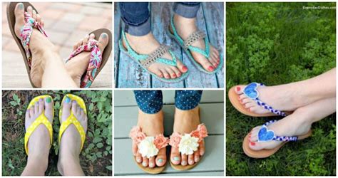 Homemade Diy Flip Flops 25 Ideas To Refashion