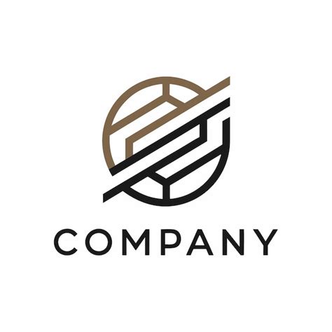 Premium Vector | Minimalist company logo template