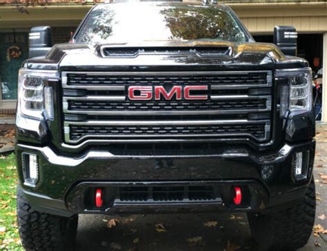 2020 2023 Gmc Sierra 2500 3500 Hd Black Grille Insert Mesh Grill Overlay Slt At4 Ebay