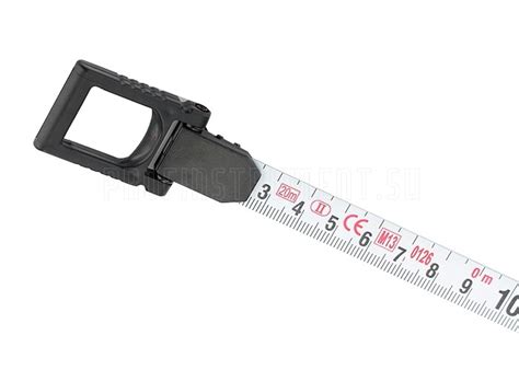 Рулетка геодезическая 20 м х 13 мм металлическая лента, нейлон Gross ...