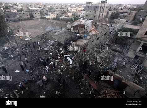 El 17 De Noviembre 2012 La Ciudad De Gaza Franja De Gaza Territorios Palestinos Los