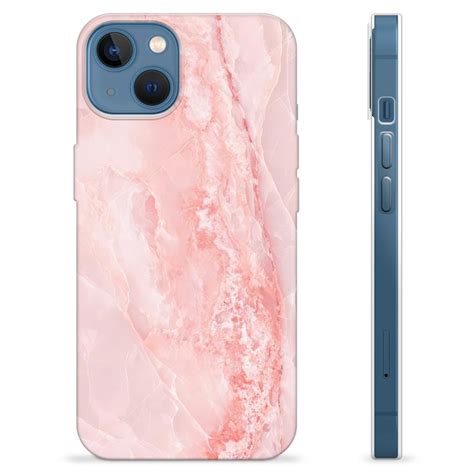 IPhone 13 TPU Cover Rose Marmor