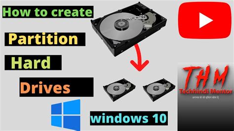 How To Create Partition On Windows Partition Hard Drives