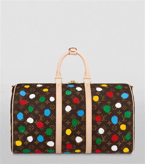 Mens Louis Vuitton Multi X Yayoi Kusama Keepall Bag Harrods Uk