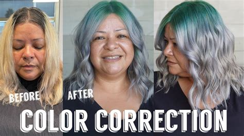 Hair Transformations With Lauryn Correcting Long Solid Roots And