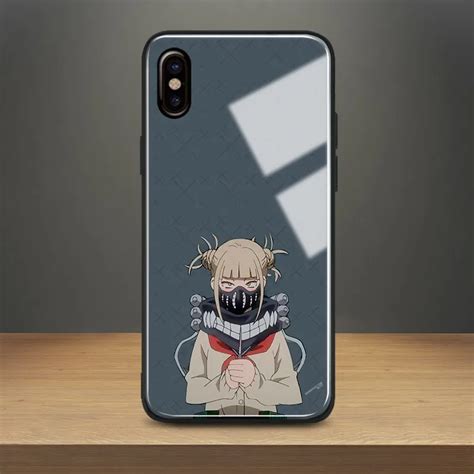 Himiko Boku No My Hero Academia Tempered Glass Phone Case Soft Silicone