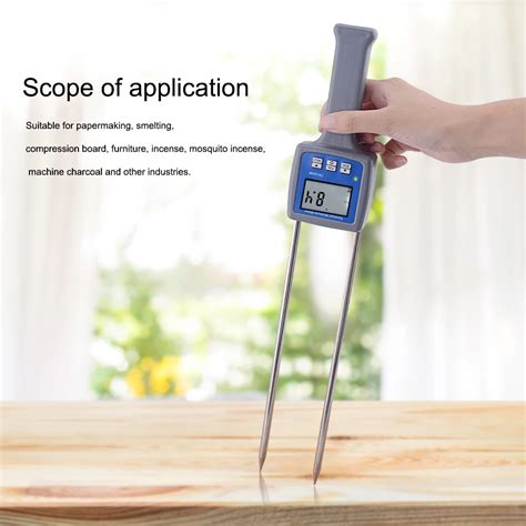 Professional 3pcs Lot Digital Long Probe Tk100w Wood Sawdust Powder Hay Bale Peat Moisture Meter