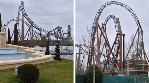 Neue Achterbahn im Europa Park wächst krass schnell wie ein Video zeigt