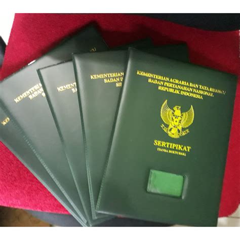 Jual Sampul Sertifikat Tanah 05 Shopee Indonesia