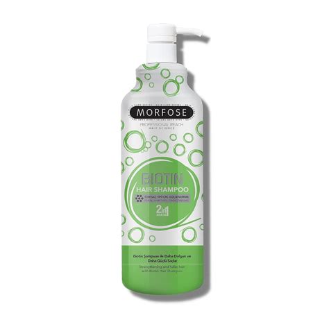 Amazon Morfose In Biotin Green Hair Shampoo Ml Beauty