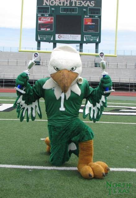 Pin on University of North Texas Mean Green | Mascot, University of ...