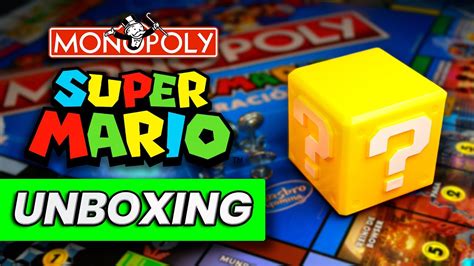 Unboxing Y Reseña Al Monopoly De Mario Bros Monopoly Super Mario