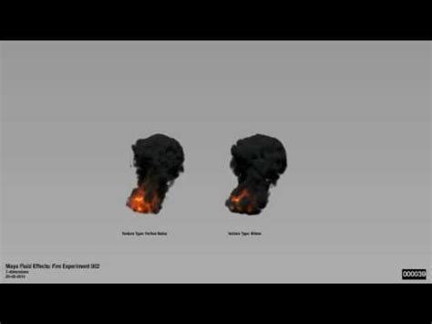 Maya Fluid Effects Experiment Fire 002 YouTube