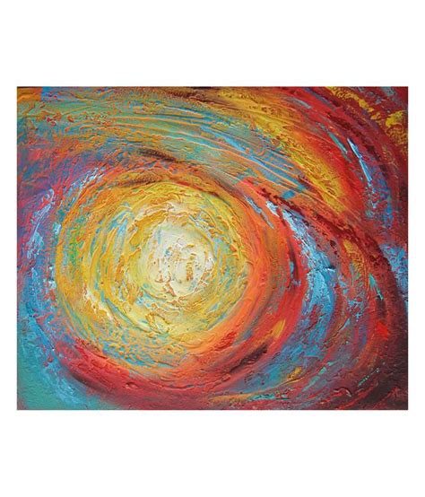 Elite Collection Digitally Printed Frameless Canvas Painting Abstract