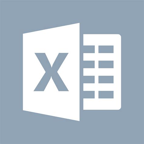 Microsoft Excel Aesthetic icon in Bali Hai Blue Collection 2024