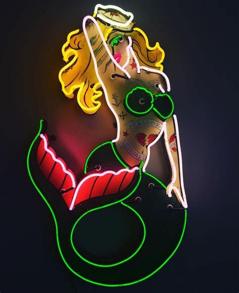 Soft Shimmer In Neon Sign Art Neon Glow Vintage Neon Signs