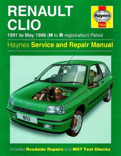 Renault Clio Petrol 1991 1998 Haynes Service Repair Manual Sagin