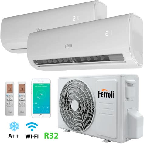 Condizionatore Dual Split Ferroli Btu Inverter A Wi Fi