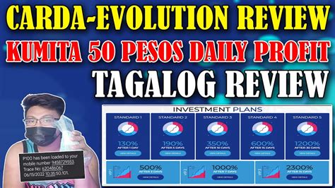 Carda Evolution Review Kumita Ng Pesos Daily Profit Sa