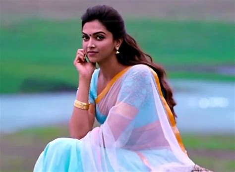 Chennai express deepika padukone saree - twistedtide