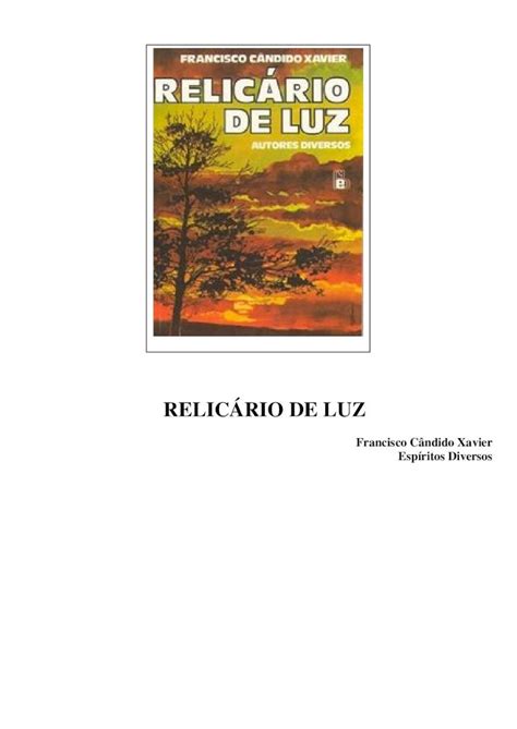 Pdf Relic Rio De Luz Bvespirita Combvespirita Relicario De Luz