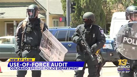 Colorado Springs Police Hires Firm To Audit Use Of Force Training Youtube