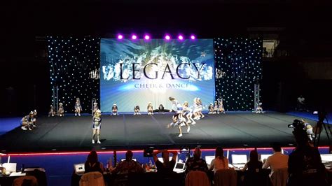 Sapphire Cheer And Dance At Legacy Cheer And Dance At Emirates Stadium Glasgow 2018 Youtube