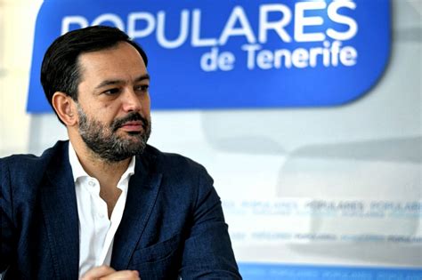 Lope Afonso El Pp Es La única Alternativa útil Para Gobernar Tenerife