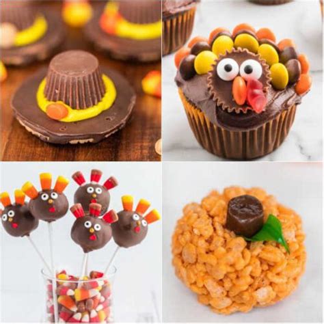 Thanksgiving Desserts for Kids - 35 Easy Dessert Ideas