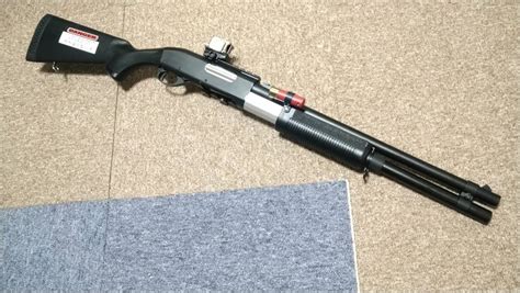 CYMA レミントンM870 スラグショットカスタム 単発 可変ホップ化 オプション多数 エアコキ ショットガン マルイ 互換の落札情報詳細 ...